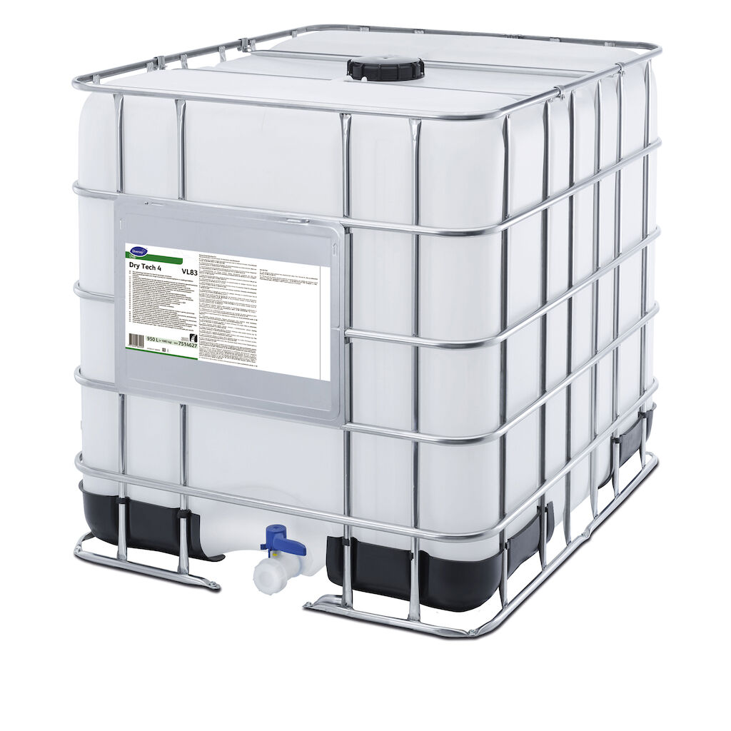 Dry Tech 4 VL83 950L - Kuivaratavoiteluaine elintarvike-ja juomateollisuuteen
